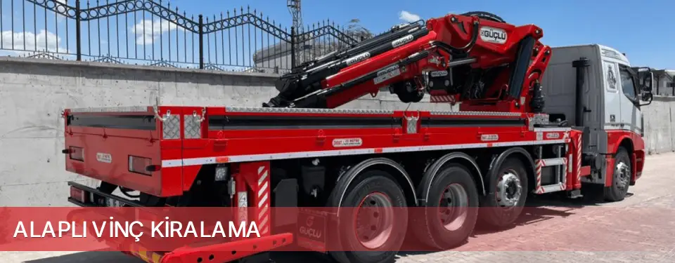 Alaplı İlçemi Vinç Kiralama